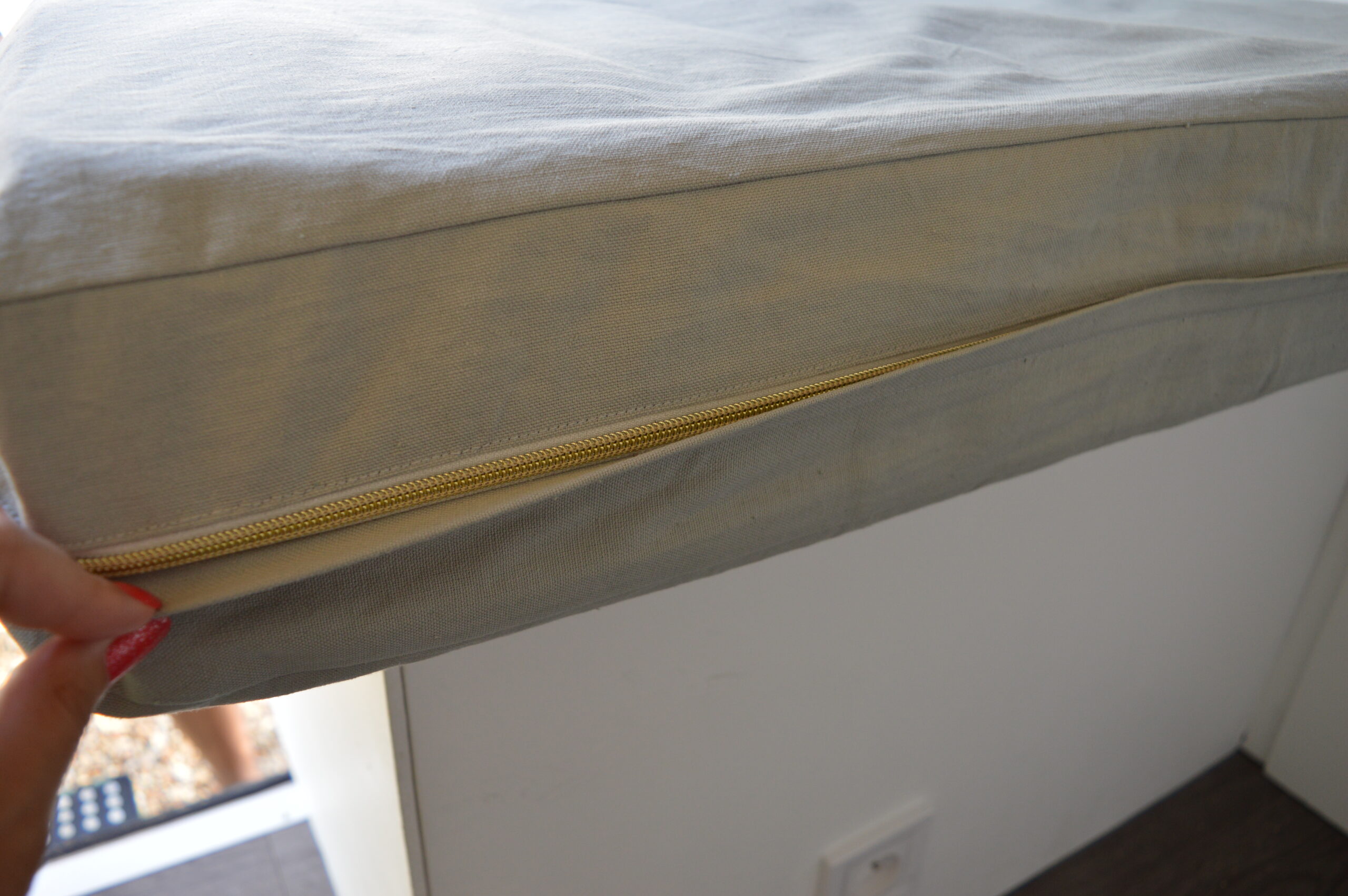 Housses de matelas pour van faites main