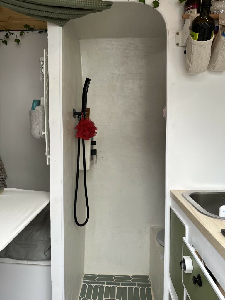 notre salle de bain terminée