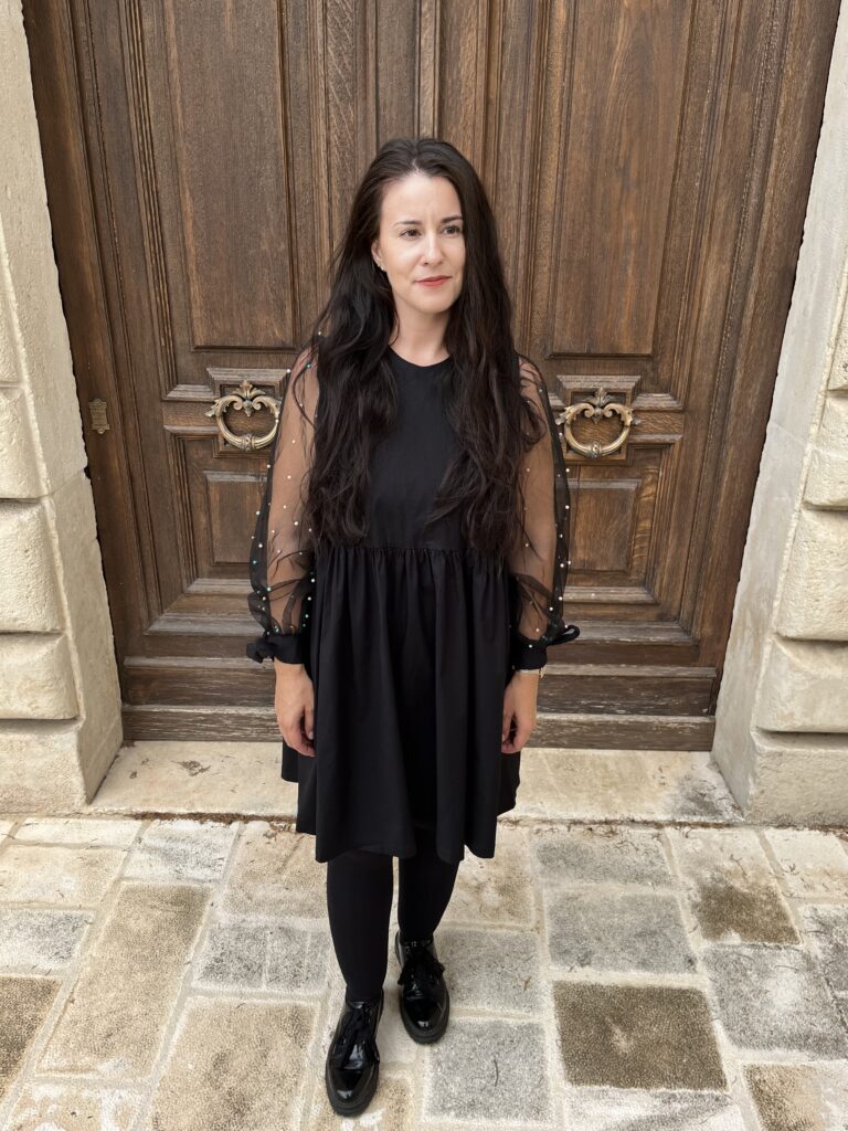 Photo de moi dans ma robe Oxford