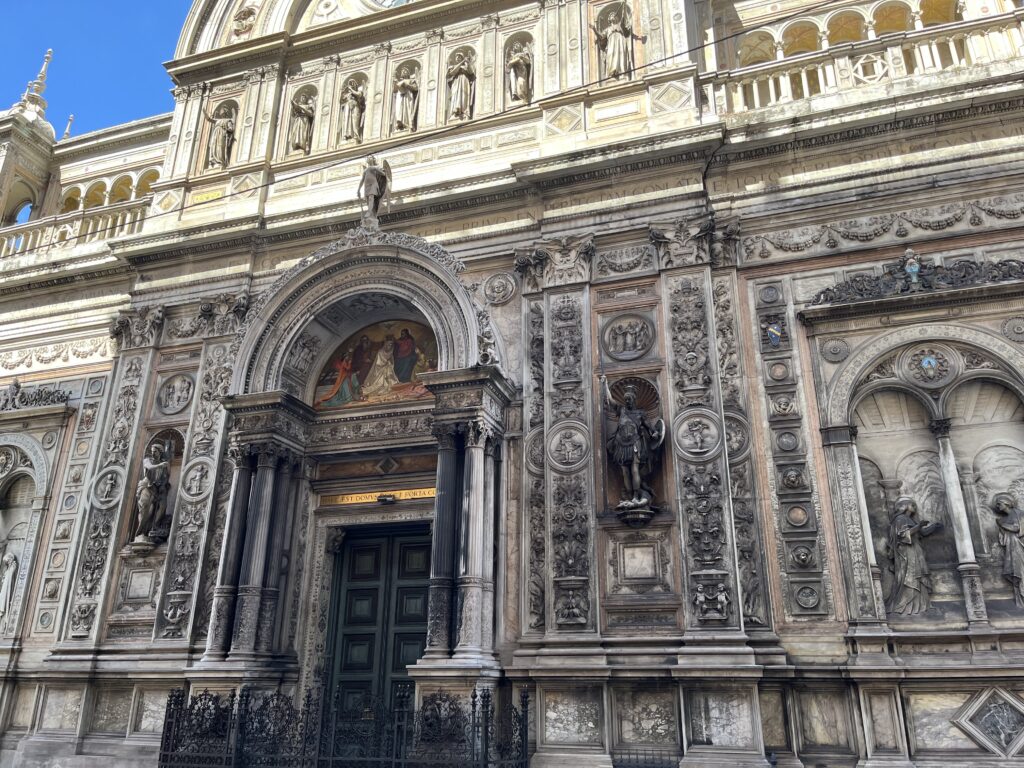 photo du centre historique de gênes