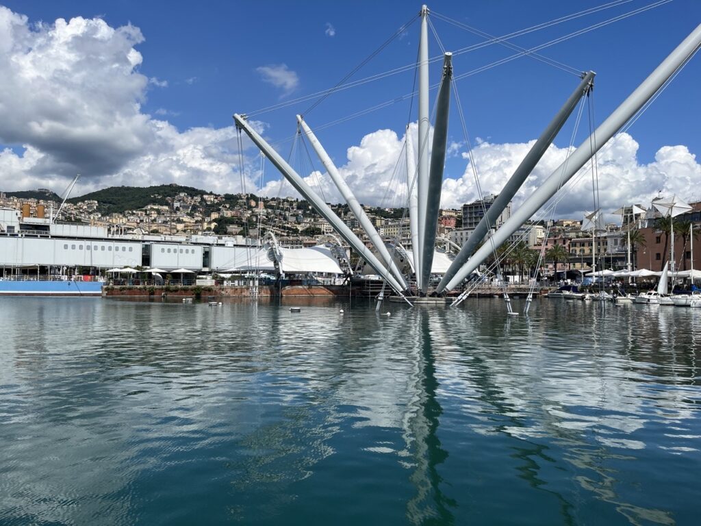 photo du port de gênes