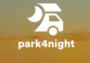 Spot nature pour dormir en van en Italie - coucher de soleil logo park4night