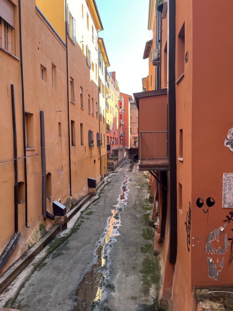 Finestrella di Via Piella - Canale di reno