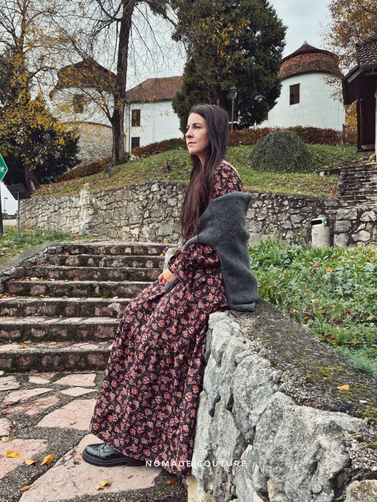 moi dans ma robe Joséphine