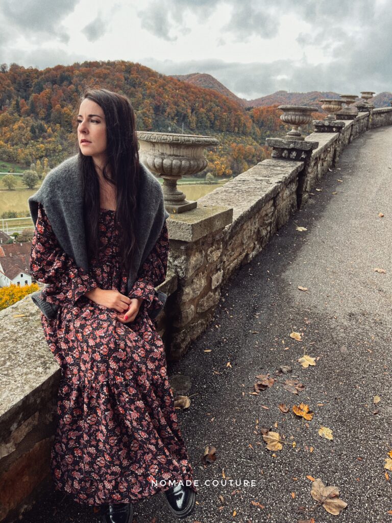 moi dans ma robe Joséphine 