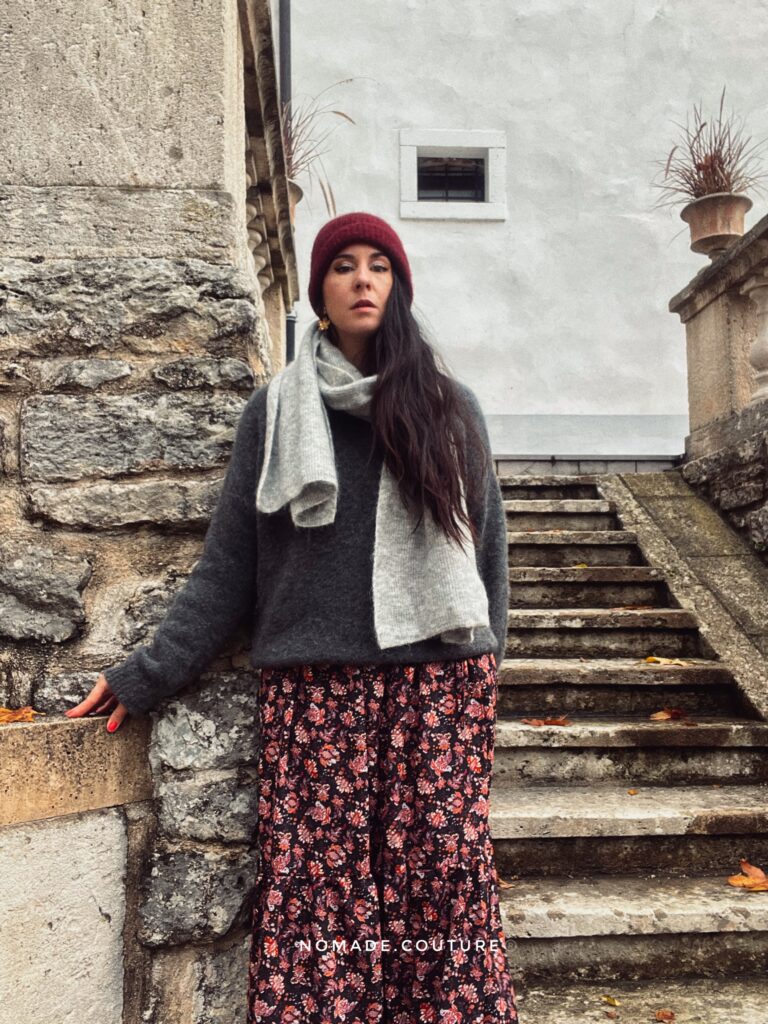 moi dans ma robe Joséphine