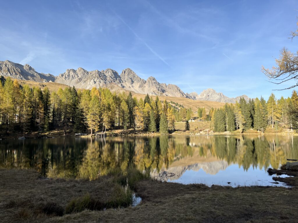 Lac San pellegrino en Italie 